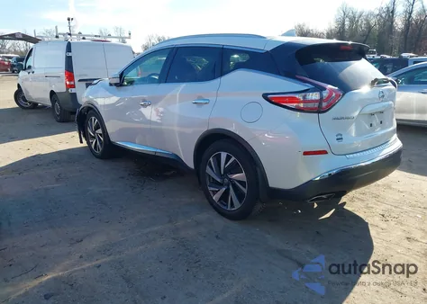 2018 Nissan Murano Platinum из США, поврежденный, VIN 5N1AZ2MH7JN176713